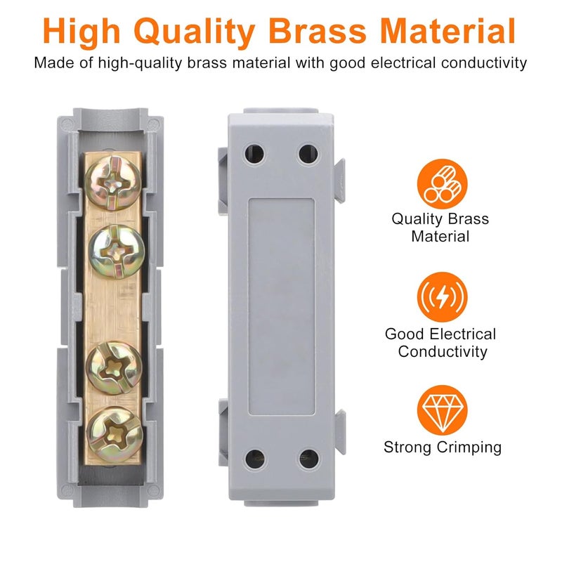 Linkstyle طقم موصلات الأسلاك 10 قطعة 10 AWG، طرف اتصال سريع 60A، طرف اتصال سريع للتوصيل - Image 4